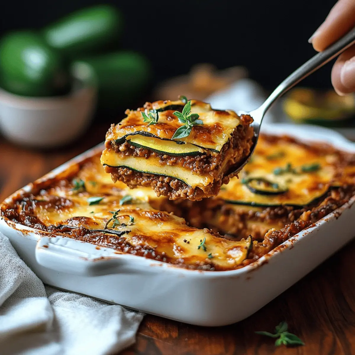 Zucchini Lasagna (Keto)