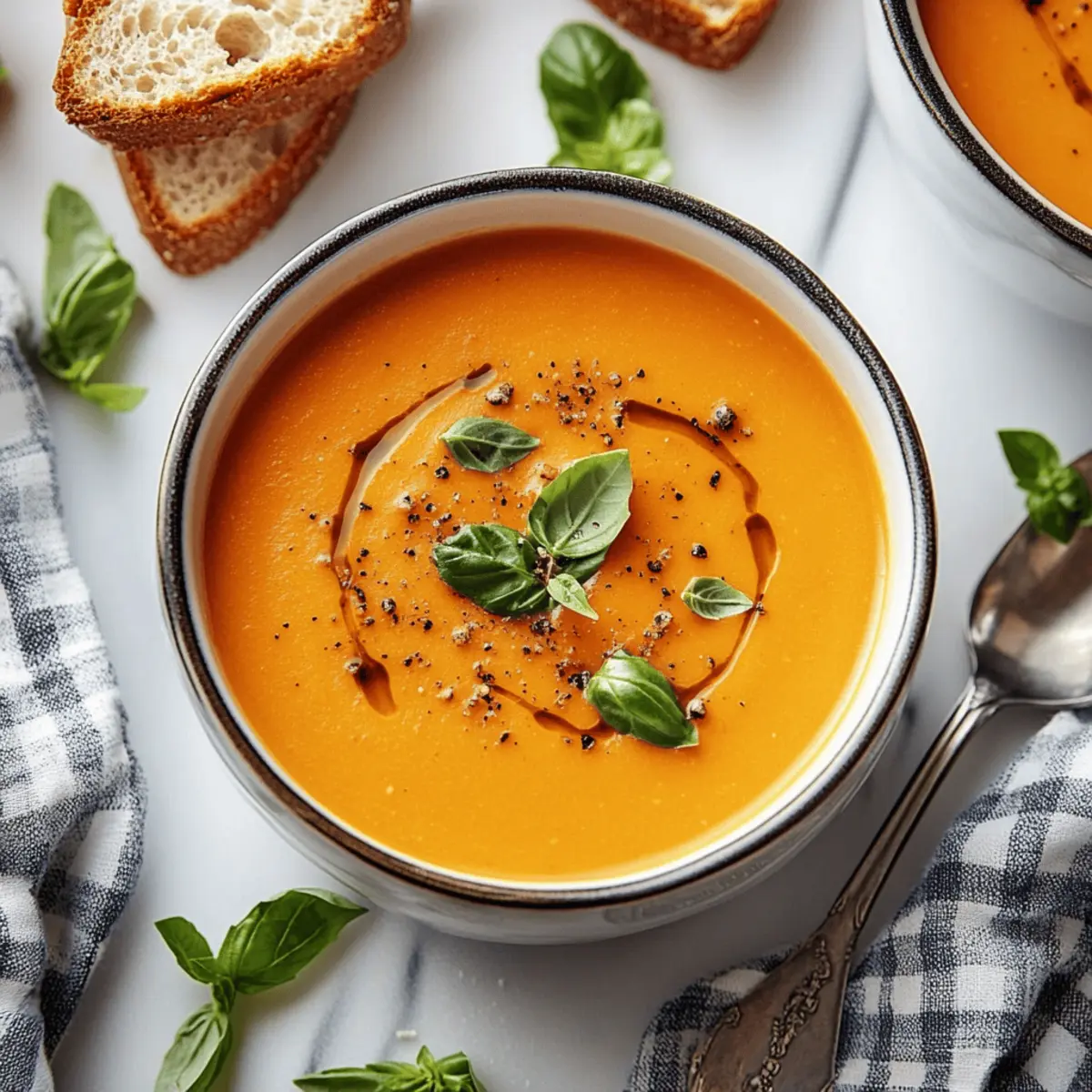 Creamy Tomato Soup