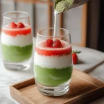 Strawberry Matcha Latte