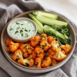 Crispy Air Fryer Buffalo Cauliflower Bites