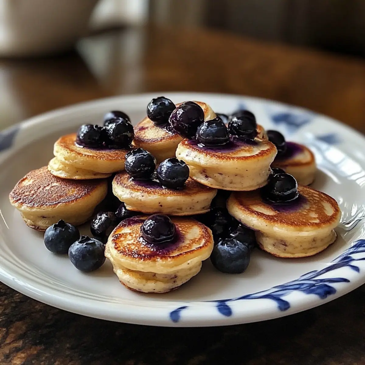 Blueberry Pancake Bites