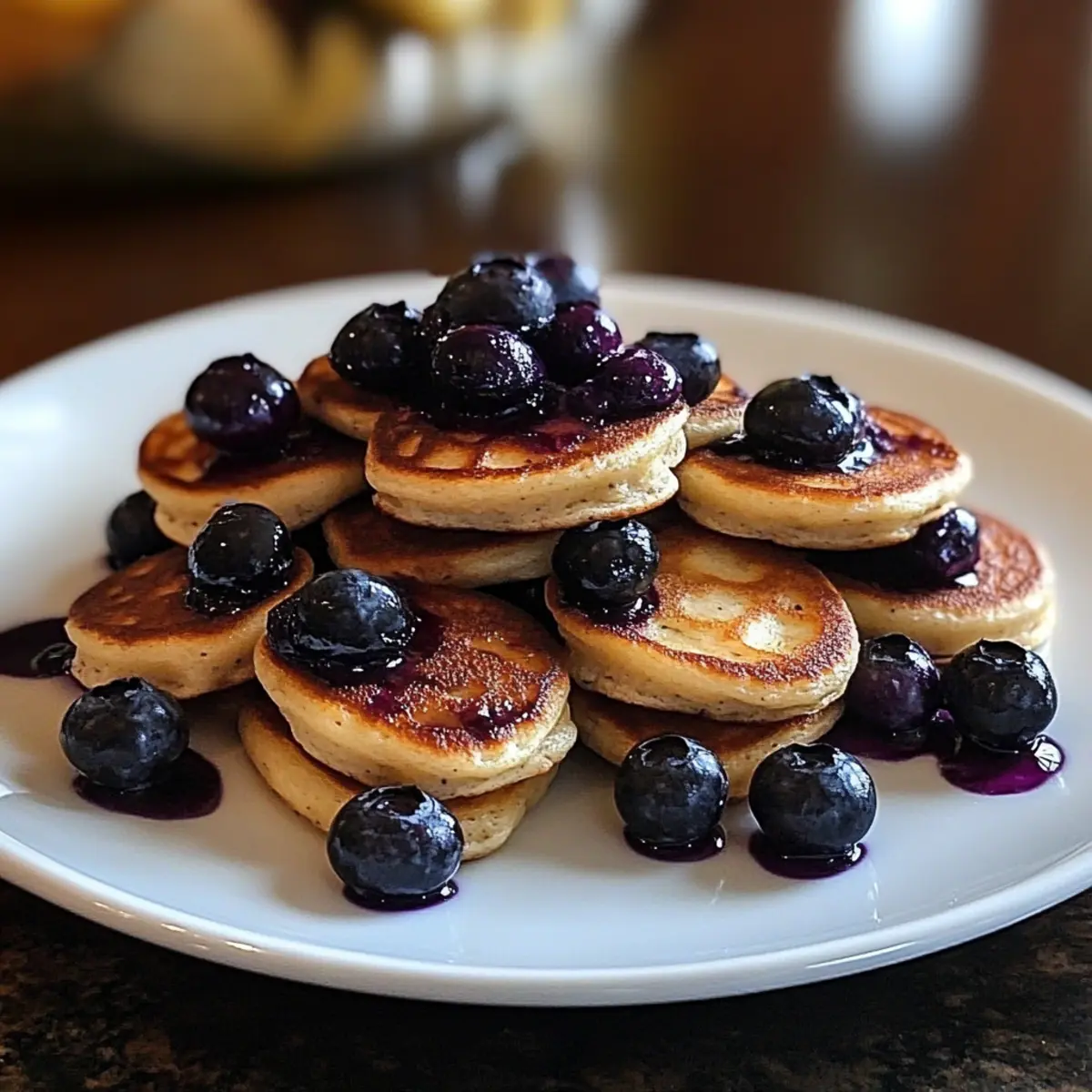 Blueberry Pancake Bites