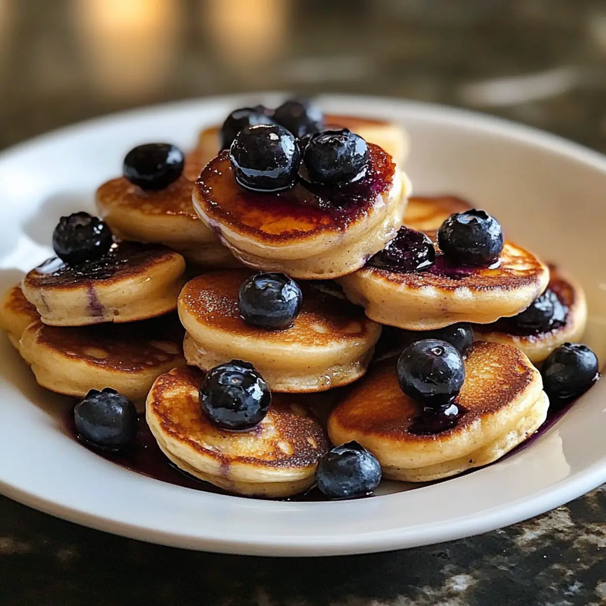 Blueberry Pancake Bites