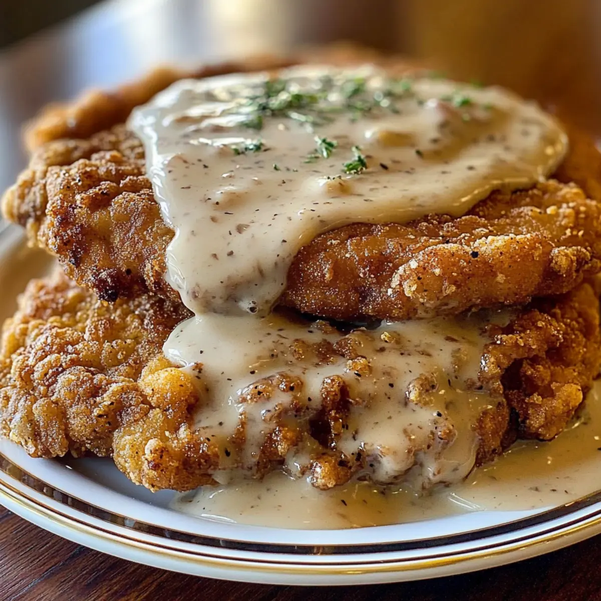 Chicken Fried Steak with Gravy