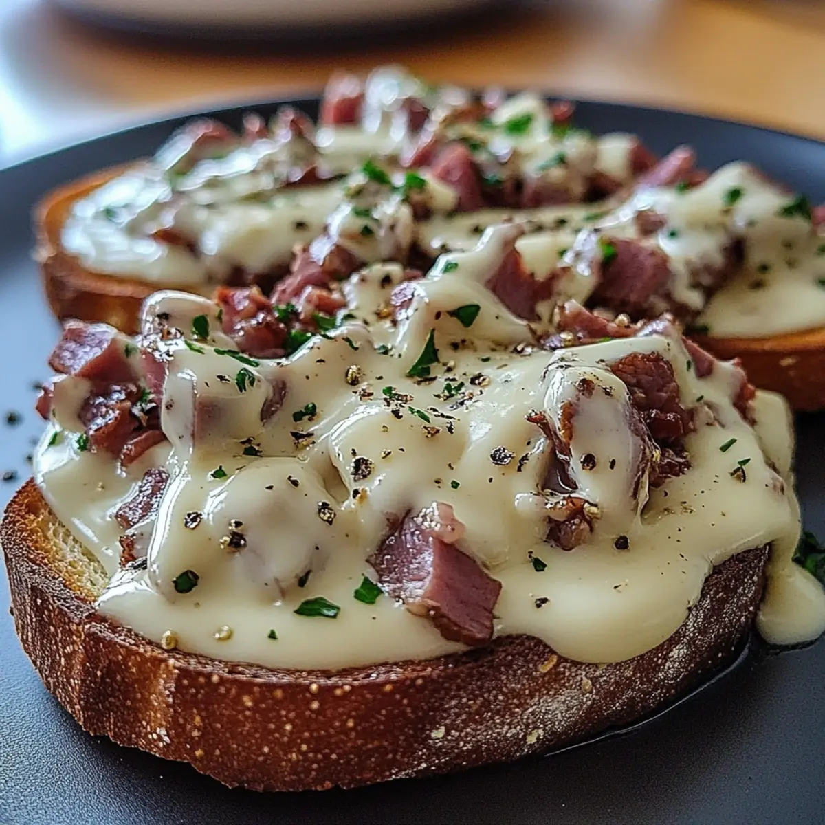 Creamed Chipped Beef on Toast