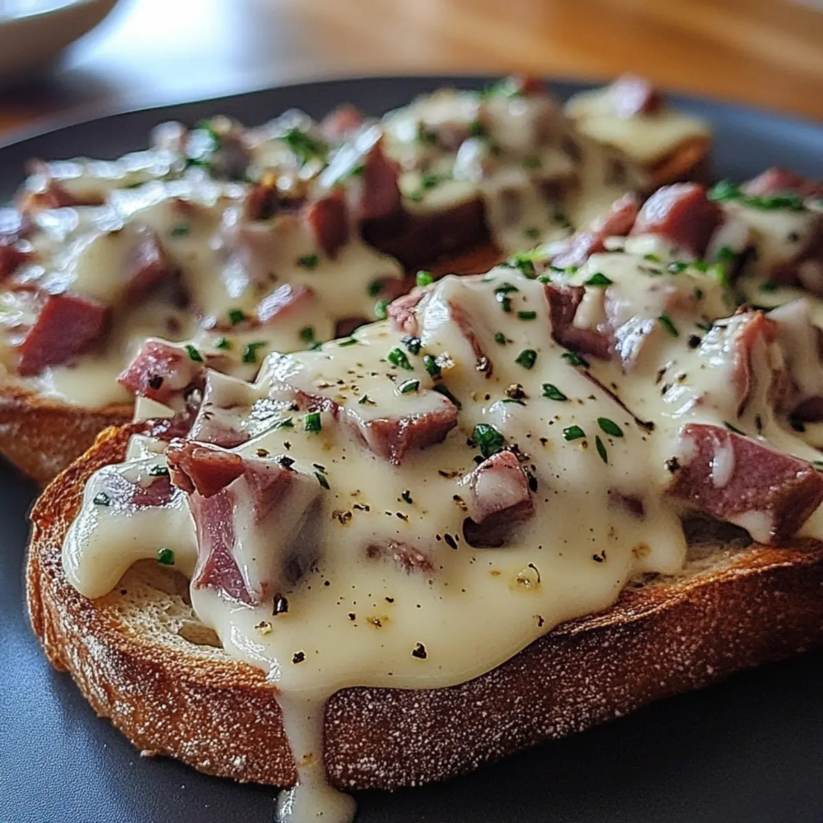 Creamed Chipped Beef on Toast