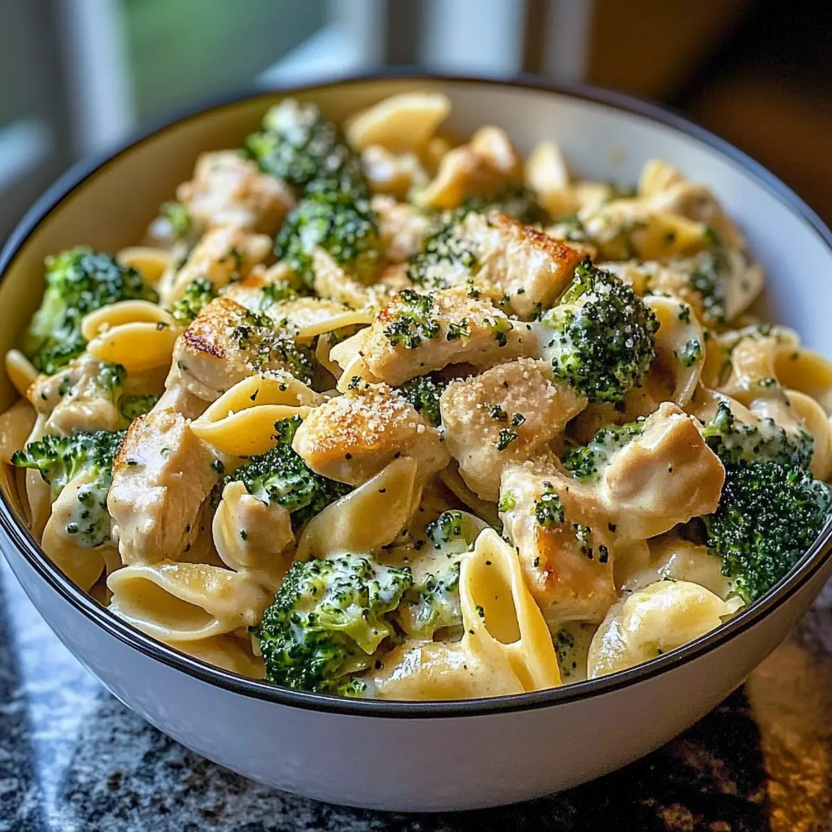 Creamy Chicken and Broccoli Pasta