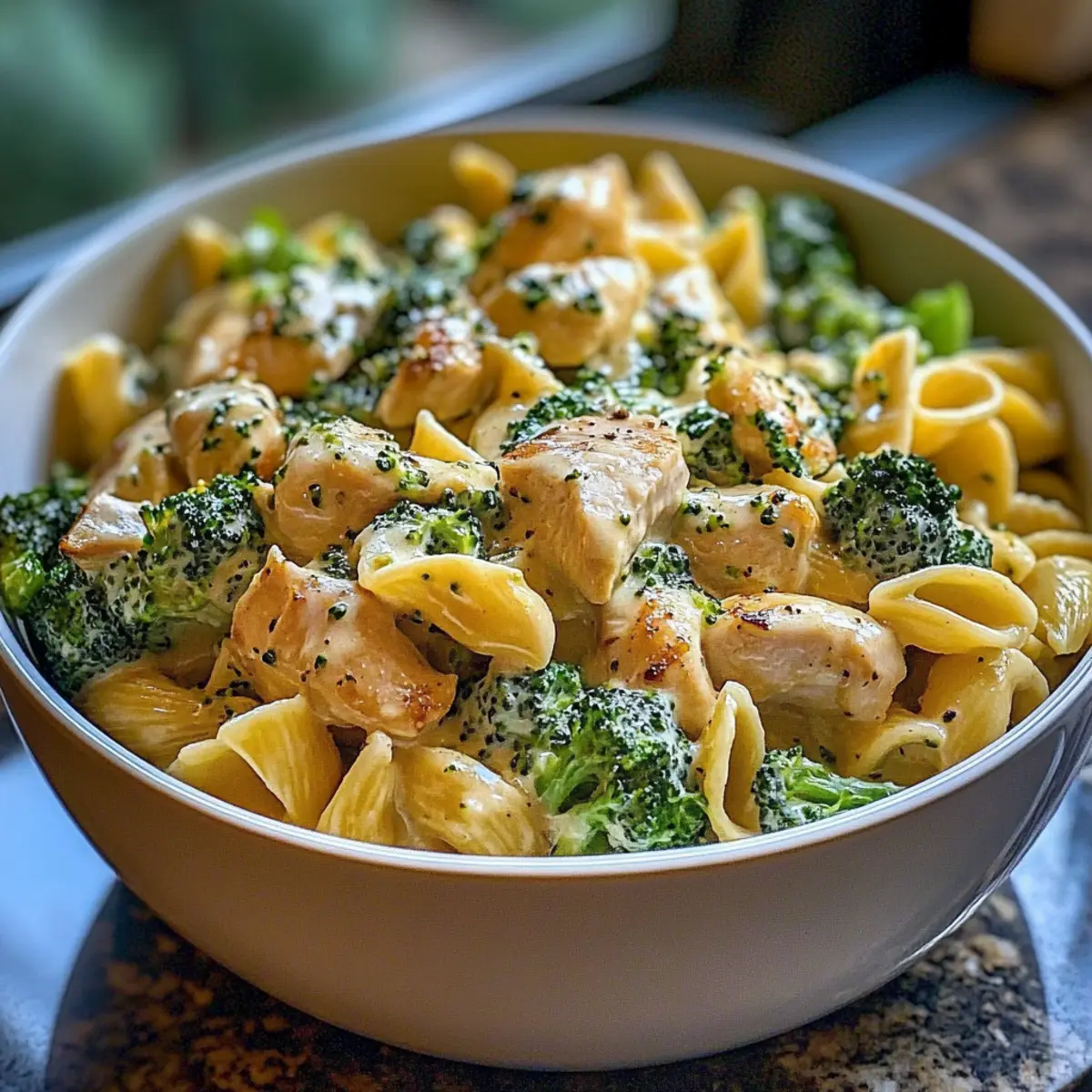 Creamy Chicken and Broccoli Pasta