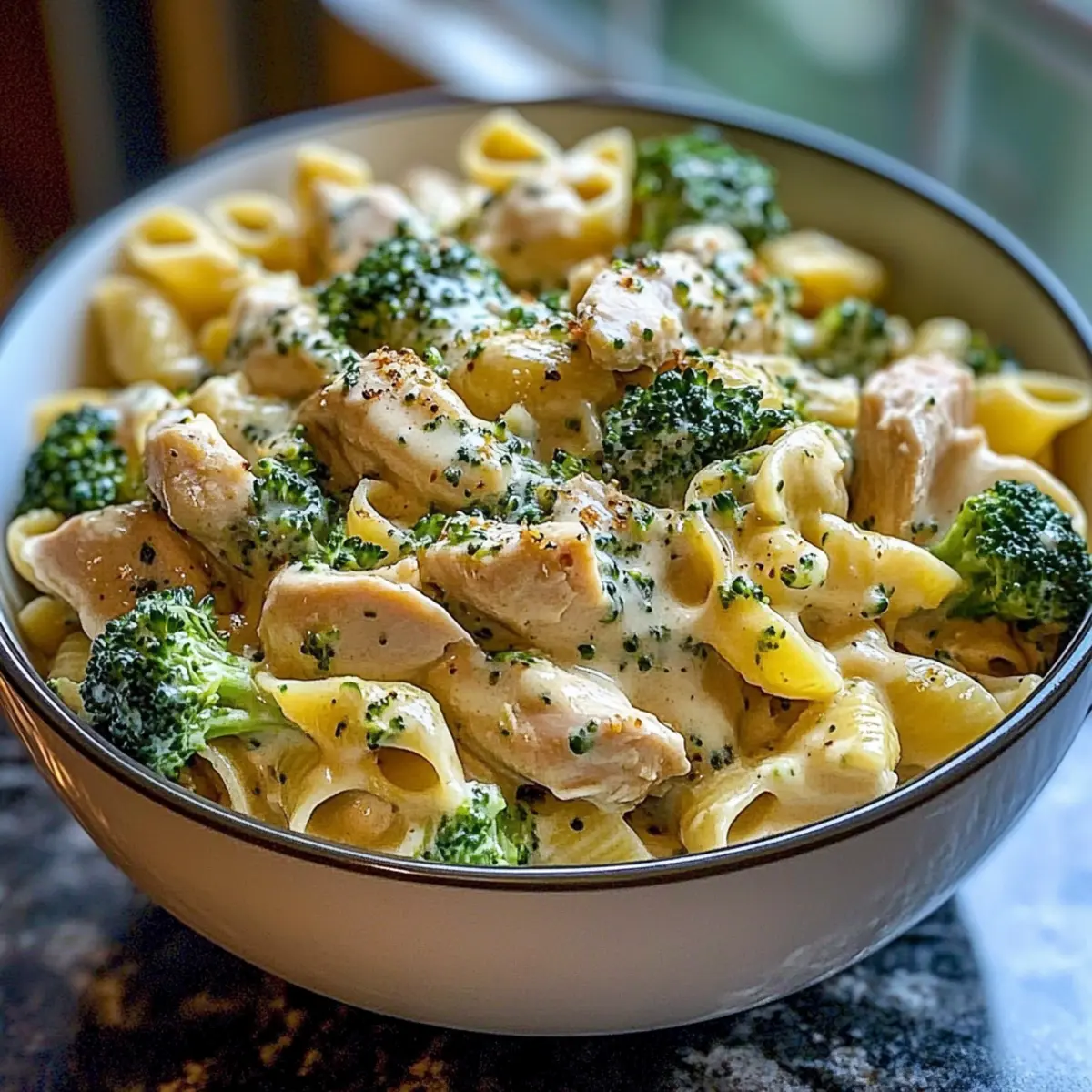 Creamy Chicken and Broccoli Pasta