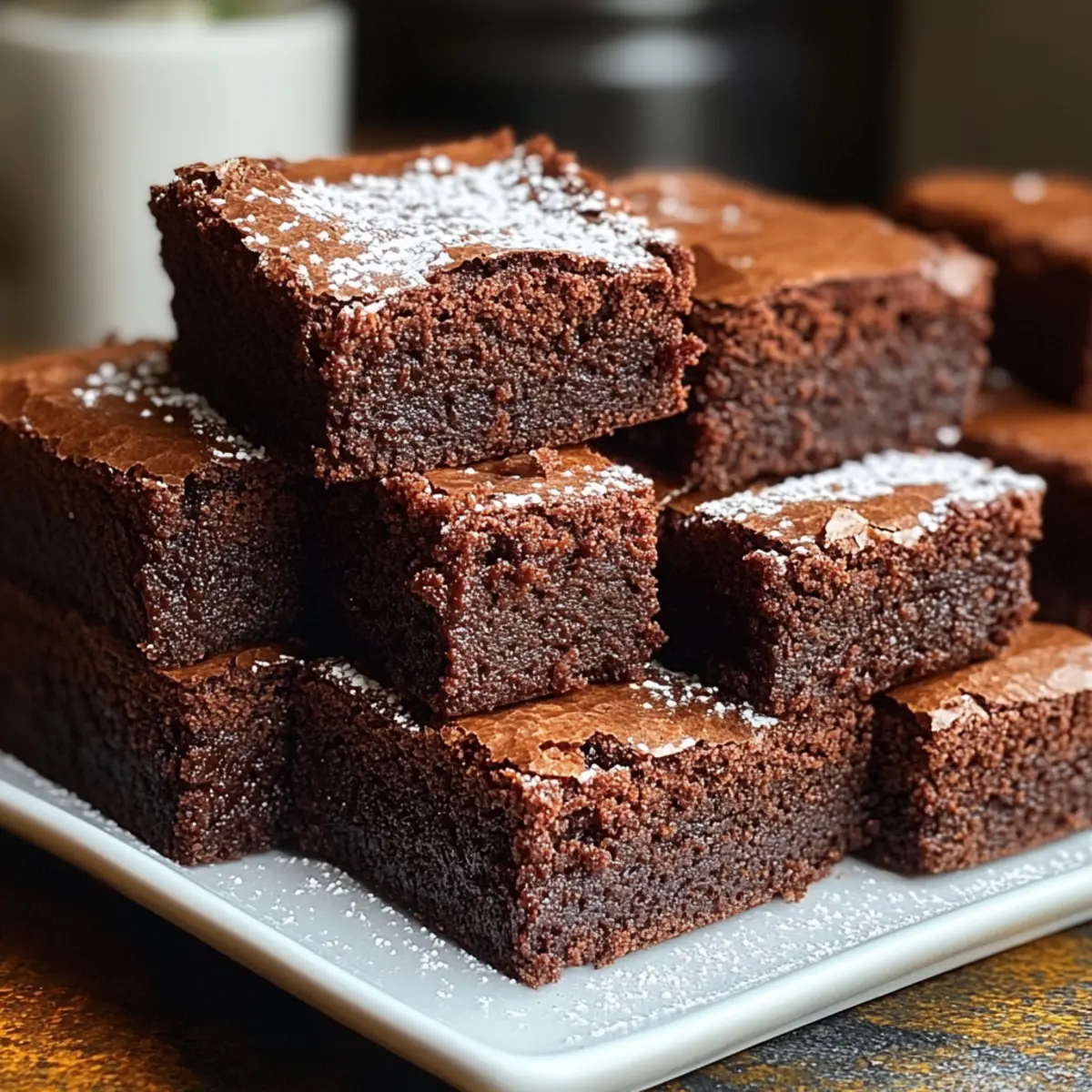 Fudgy Cocoa Brownies