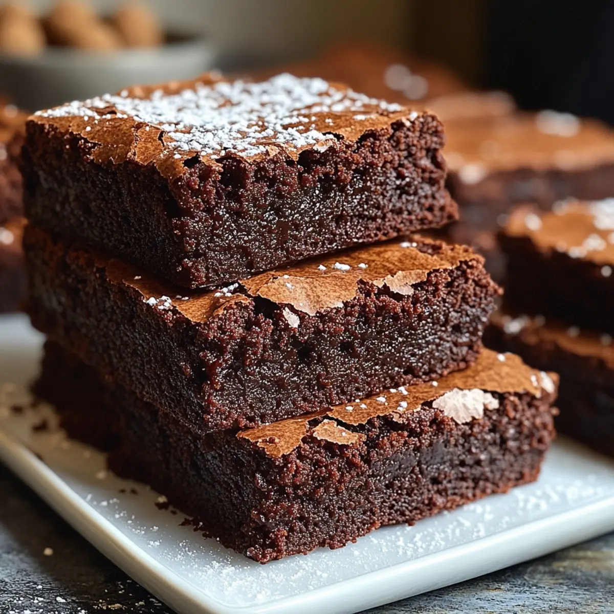 Fudgy Cocoa Brownies