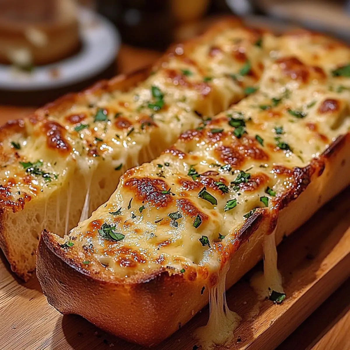 Garlic Bread with Cheese