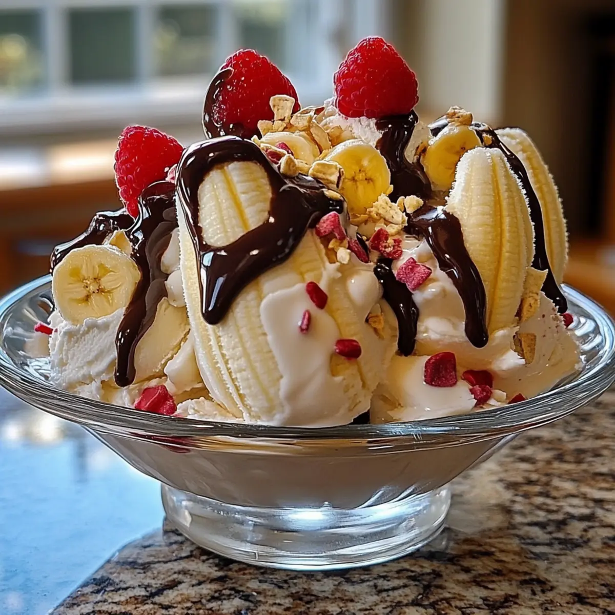 Old-Fashioned Ice Cream Banana Split