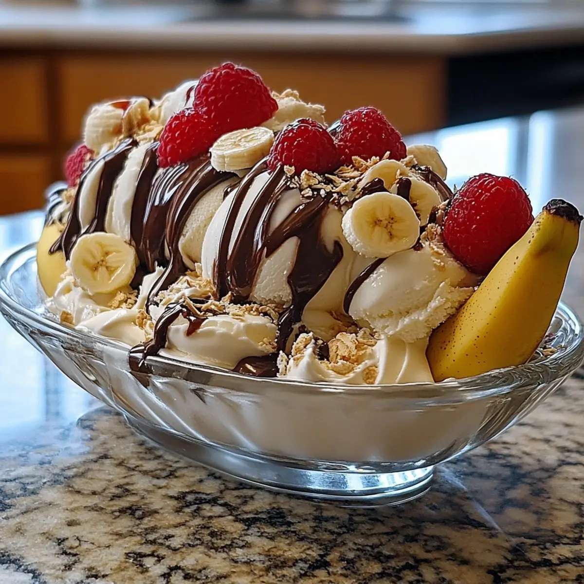 Old-Fashioned Ice Cream Banana Split