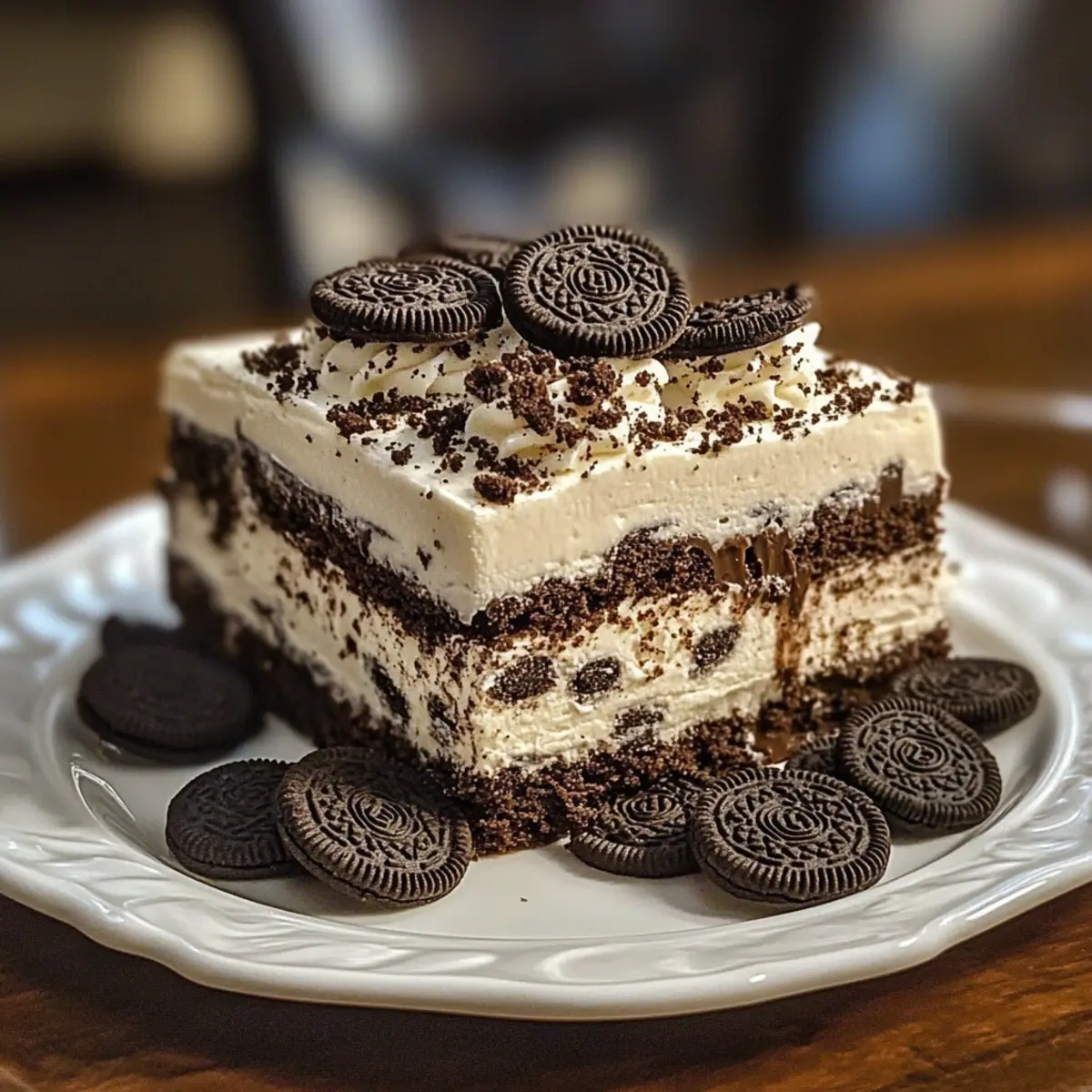 Oreo Icebox Cake
