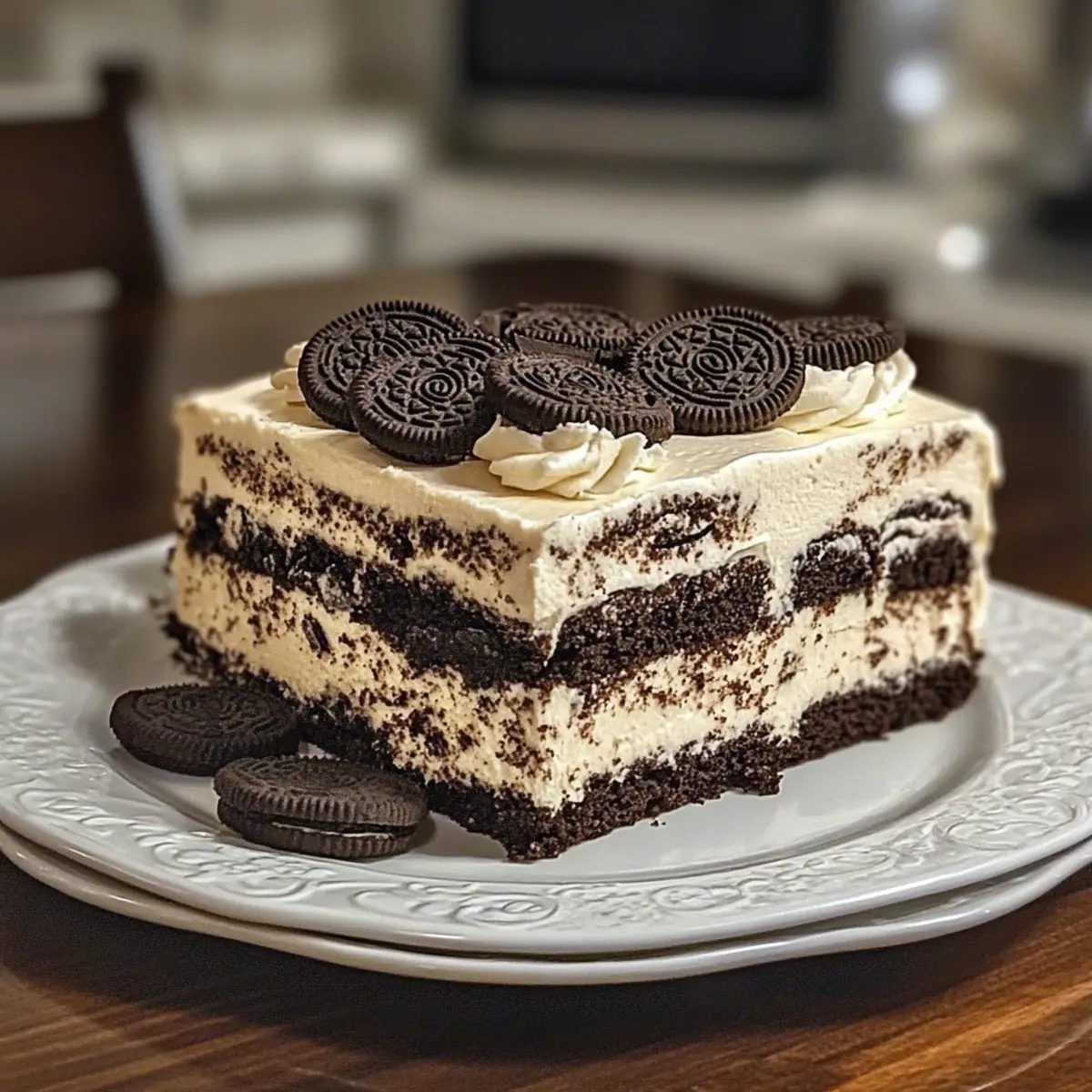 Oreo Icebox Cake