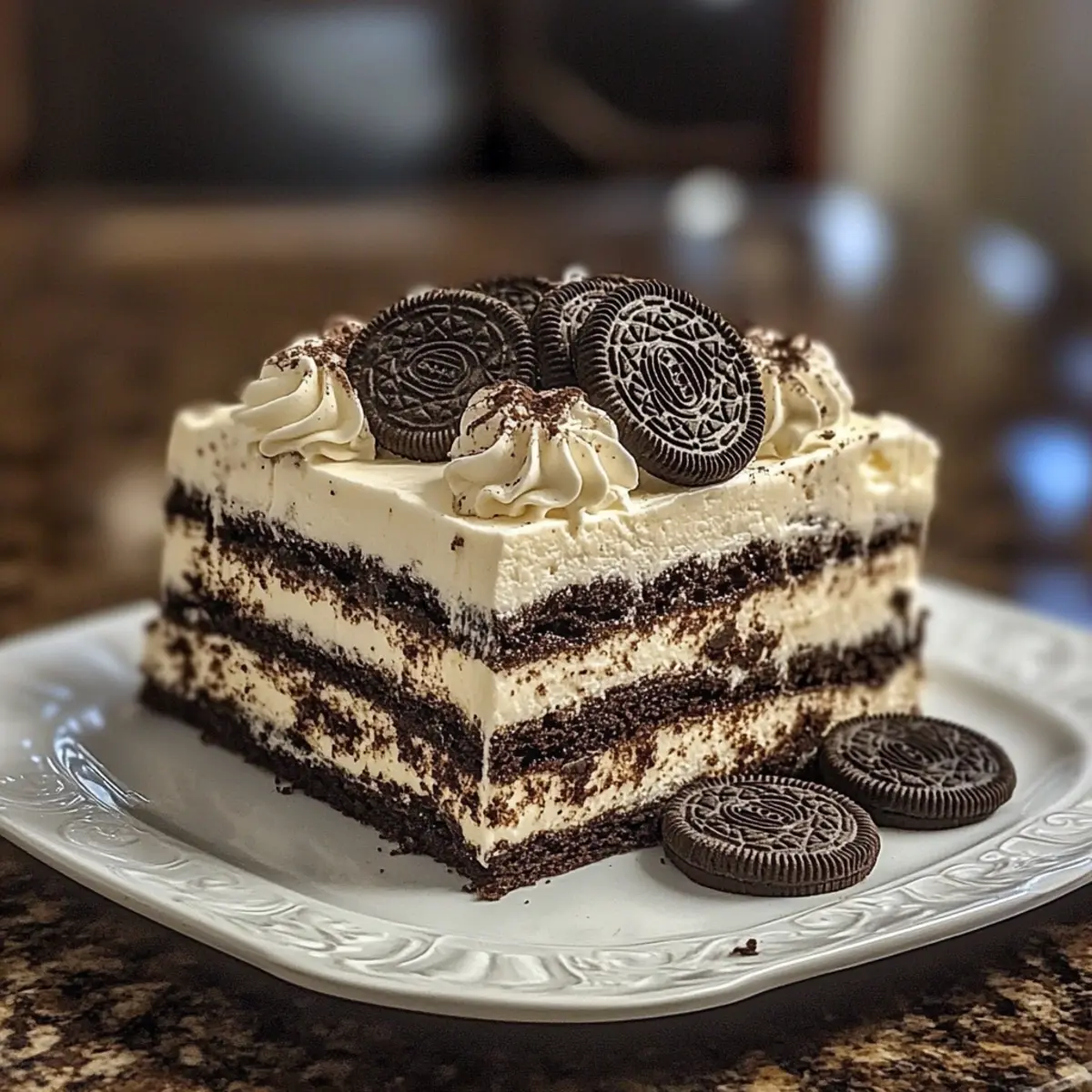 Oreo Icebox Cake