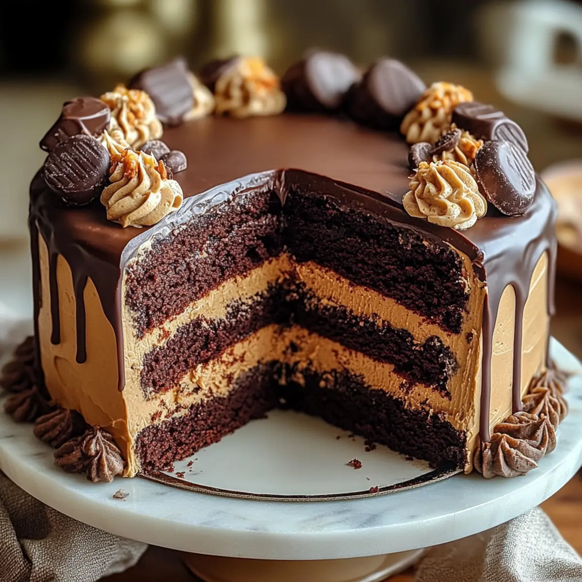 Reese's Cake: A Decadent Chocolate and Peanut Butter Masterpiece