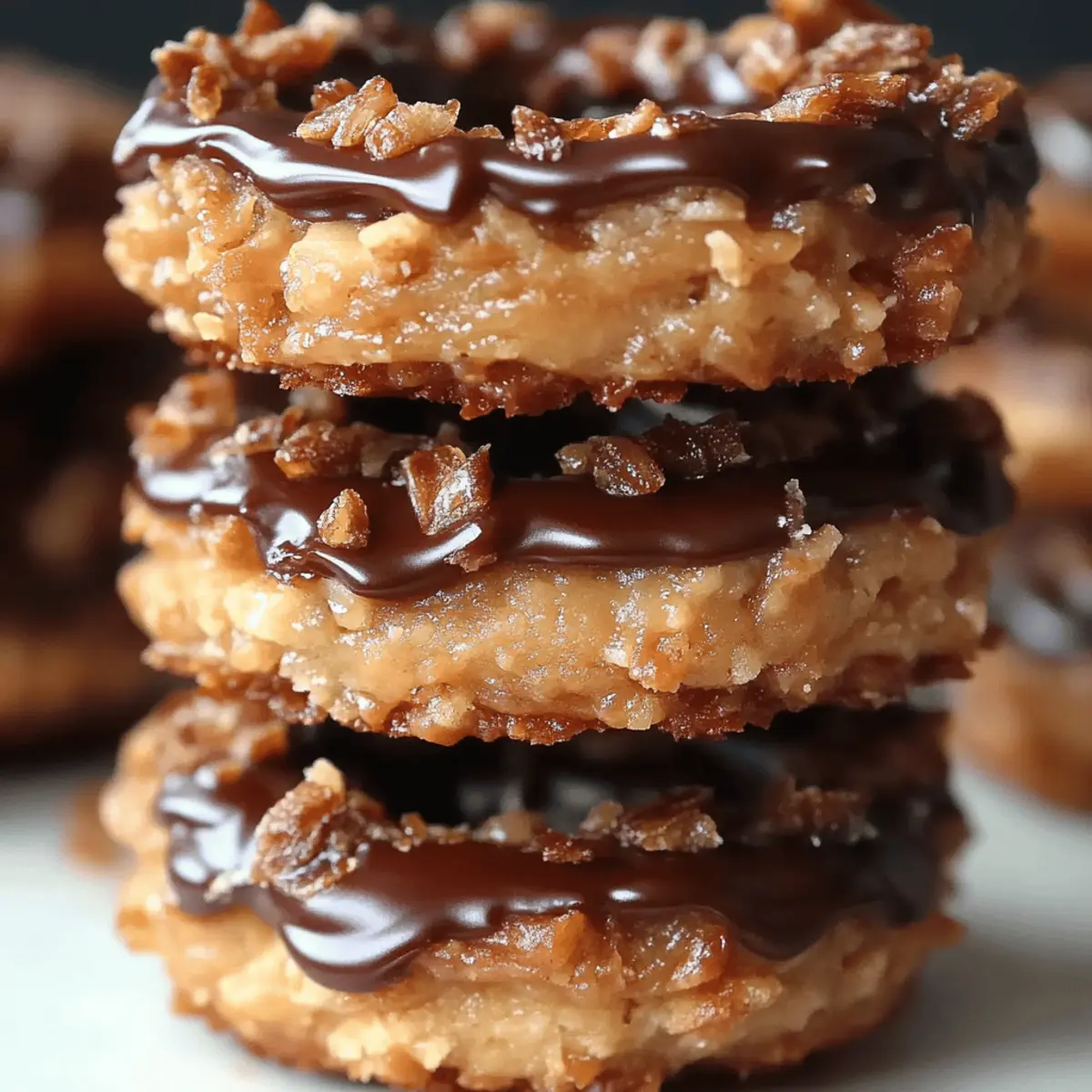 Samoas Cookies