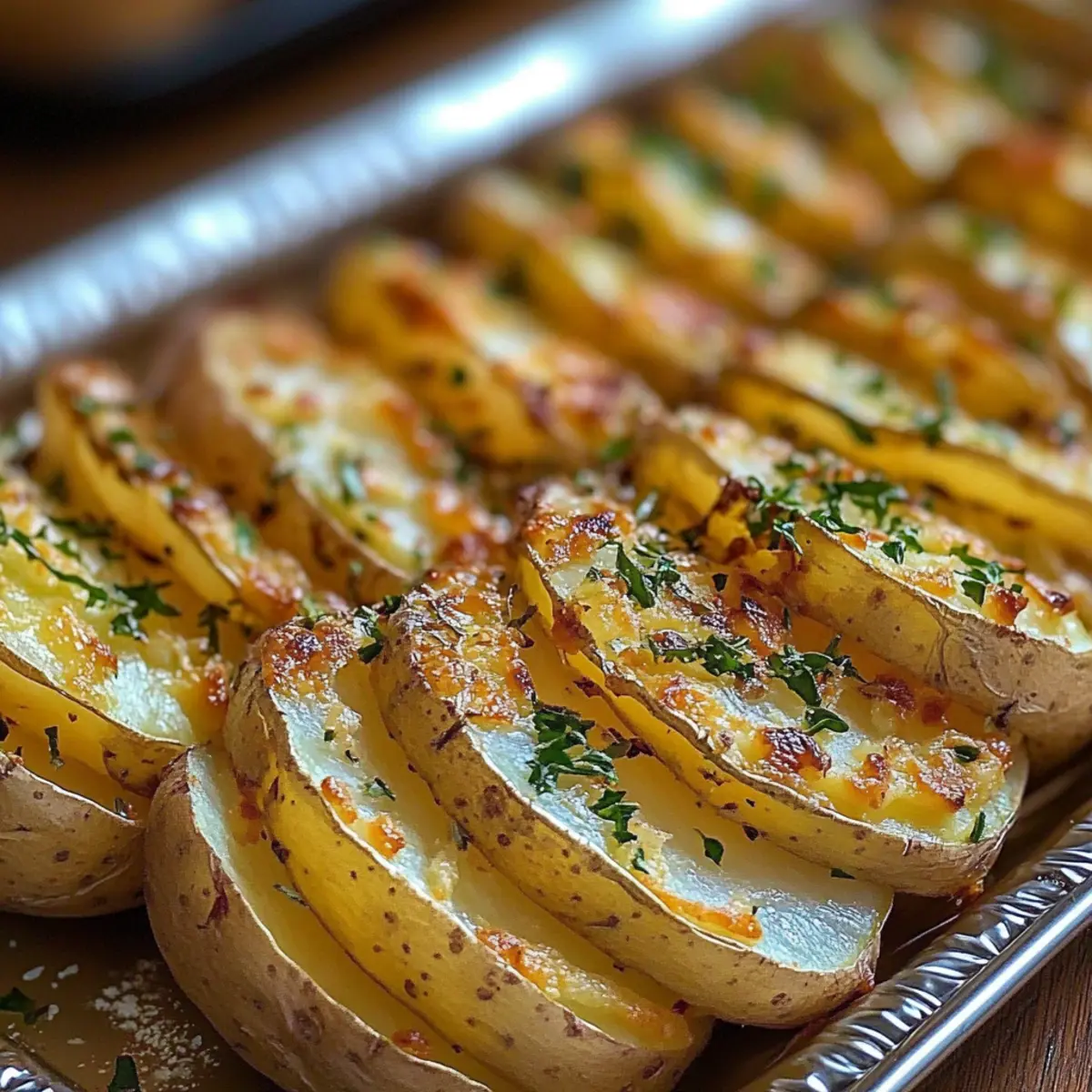 Sliced Baked Potatoes