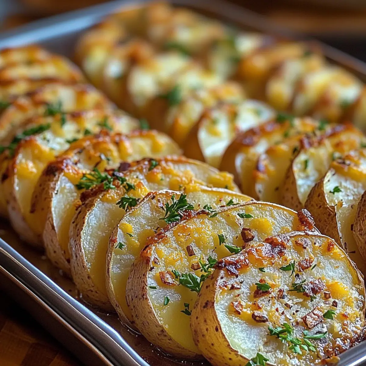Sliced Baked Potatoes