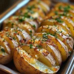 Sliced Baked Potatoes