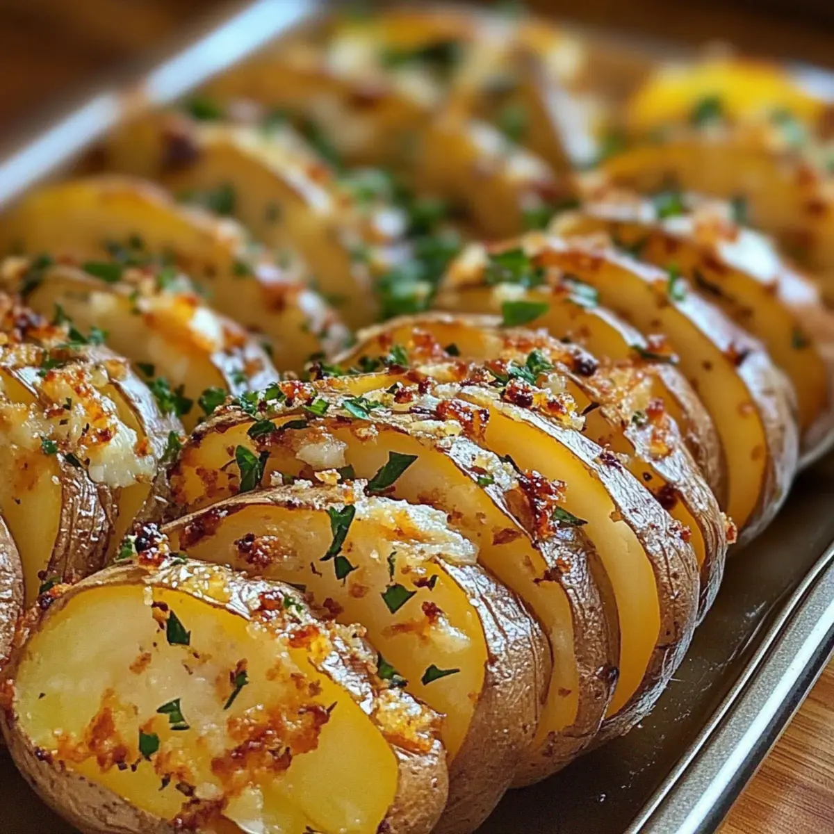 Sliced Baked Potatoes