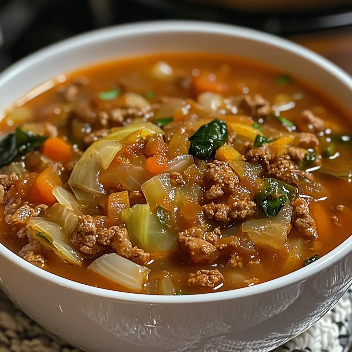 Stuffed Cabbage Soup
