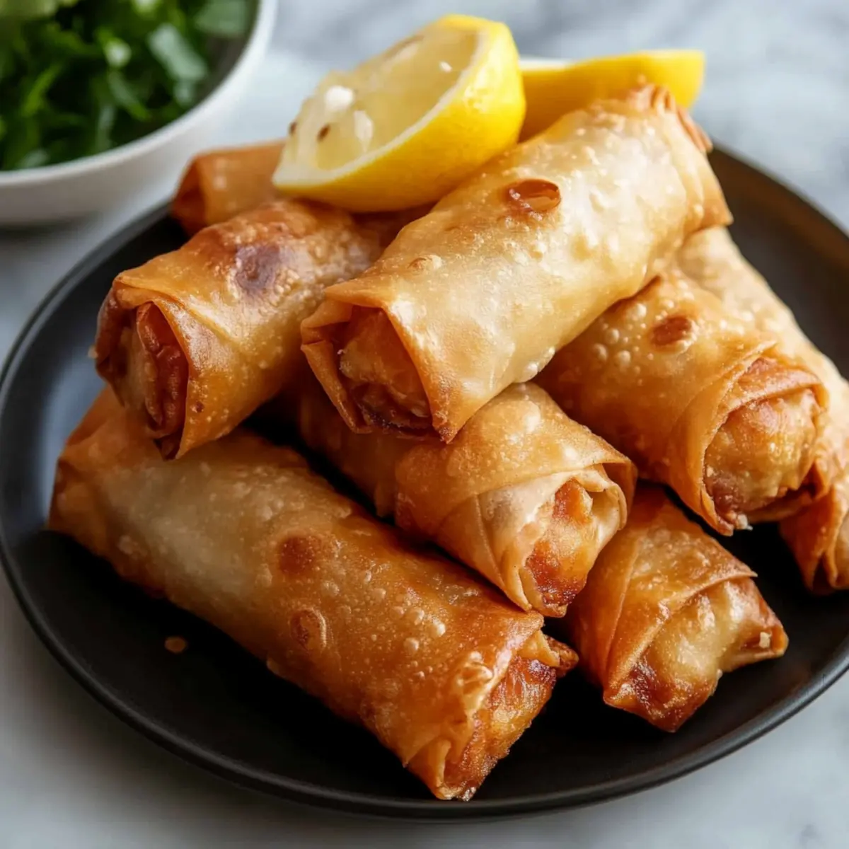 Air Fryer Copycat Panda Express Chicken Egg Rolls