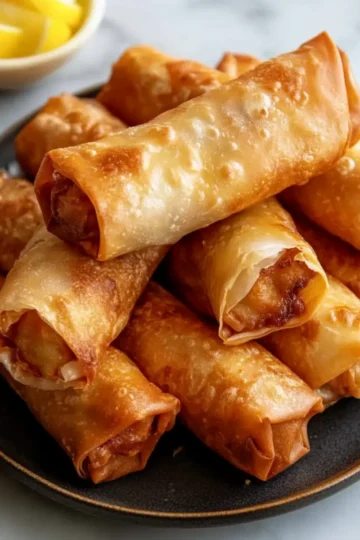 Air Fryer Copycat Panda Express Chicken Egg Rolls