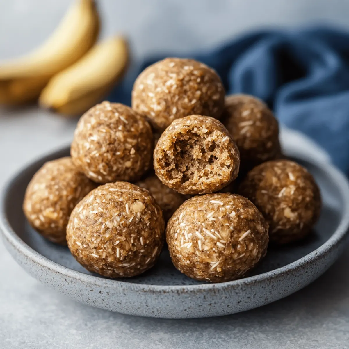 Banana Bread Protein Balls