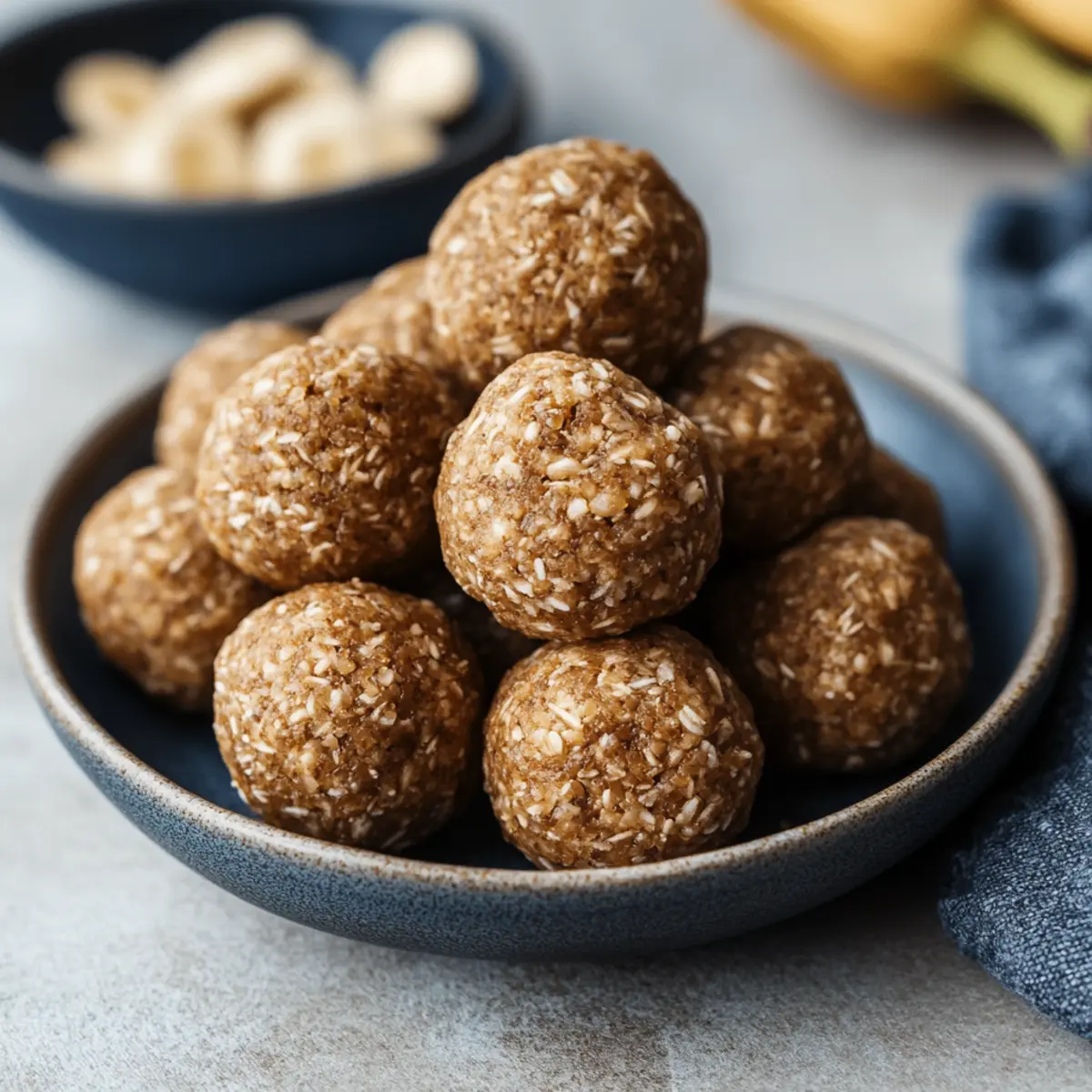 Banana Bread Protein Balls
