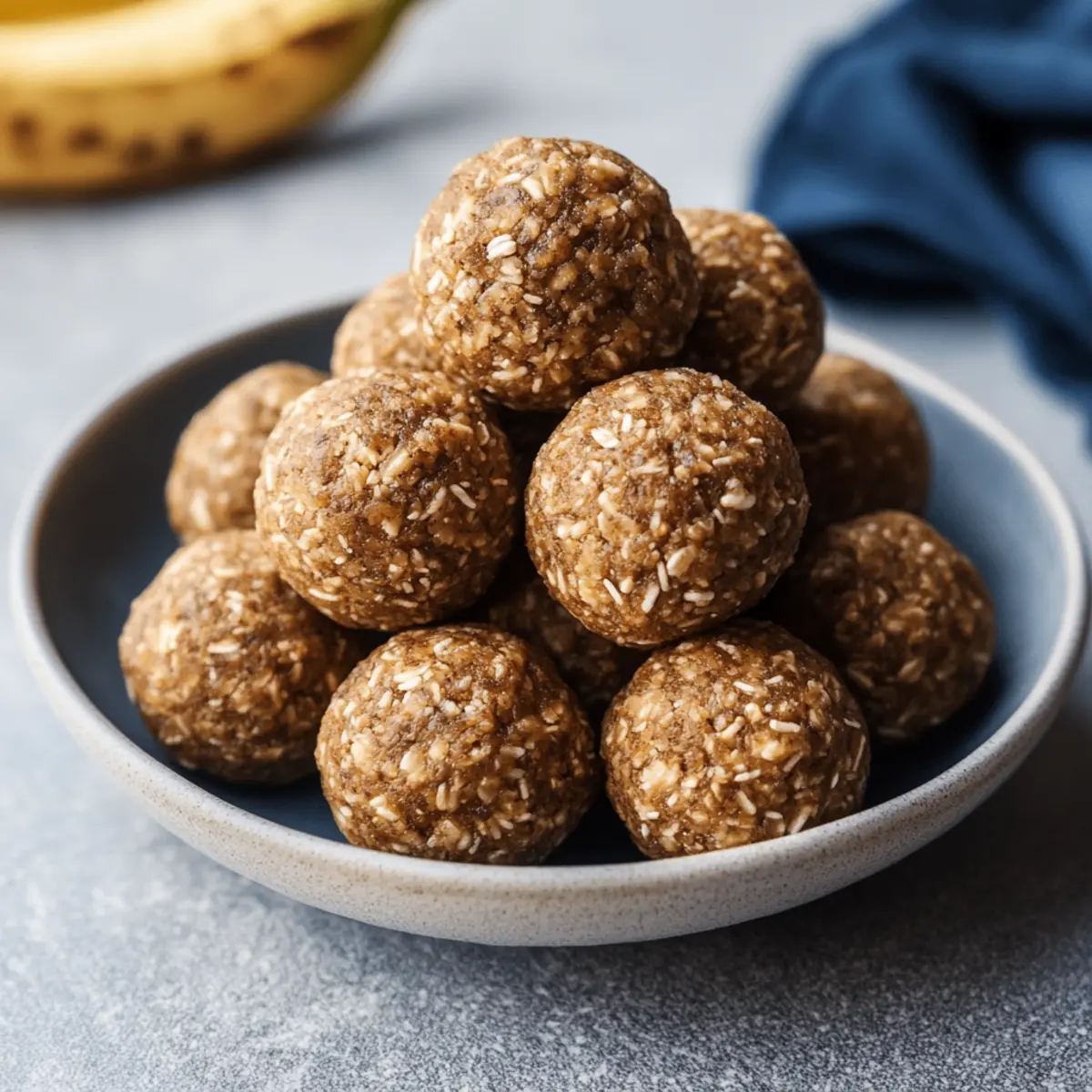 Banana Bread Protein Balls