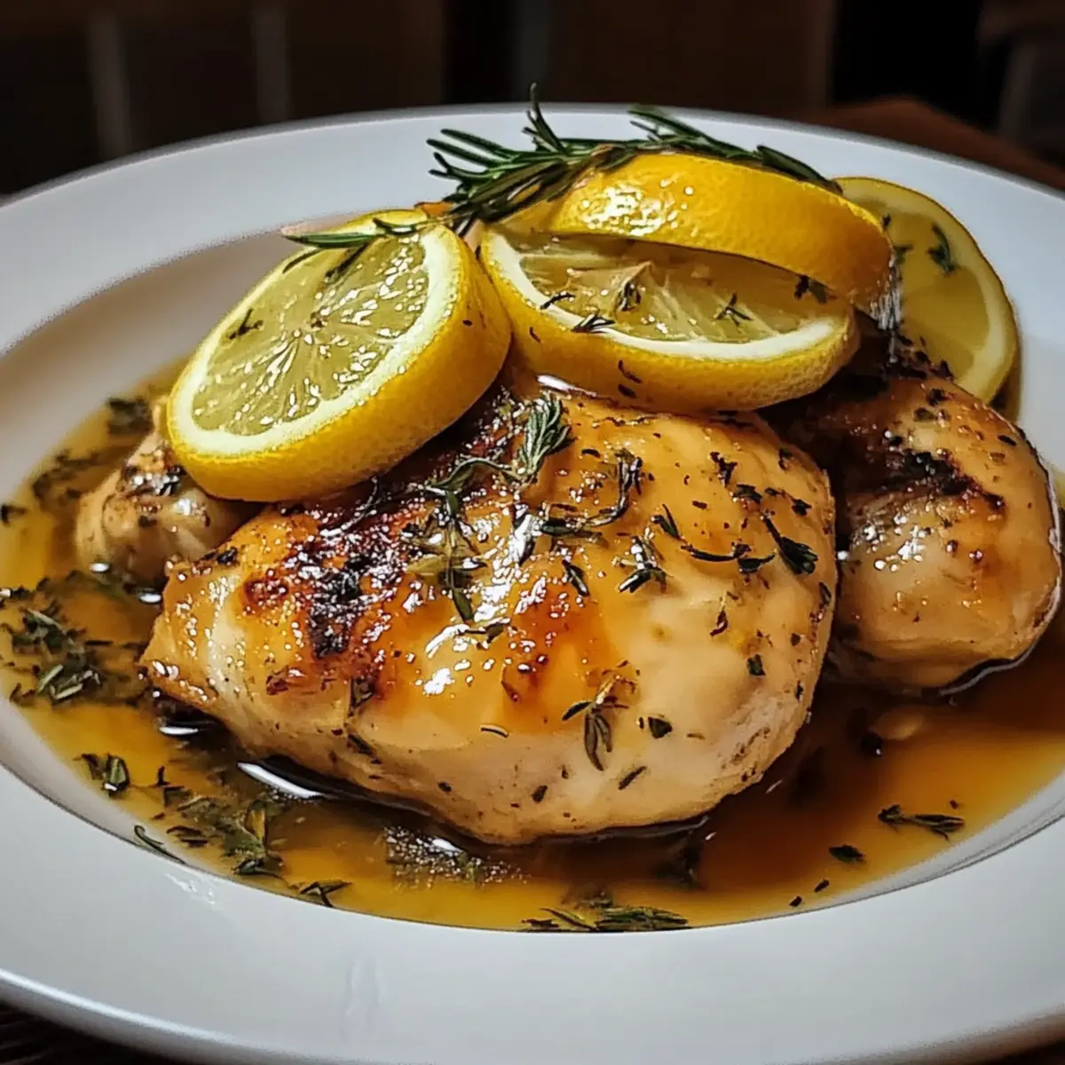 Braised Lemon Chicken