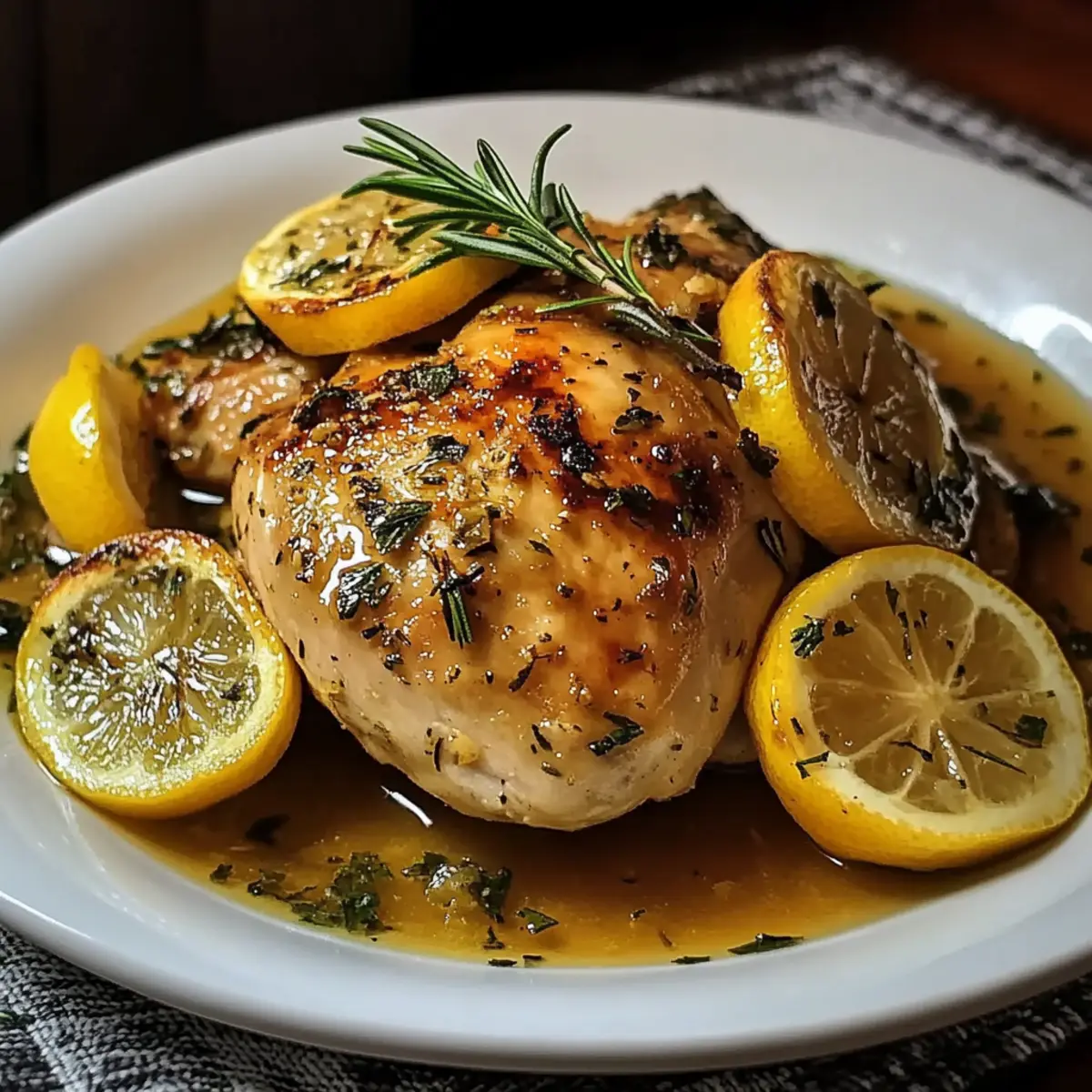 Braised Lemon Chicken