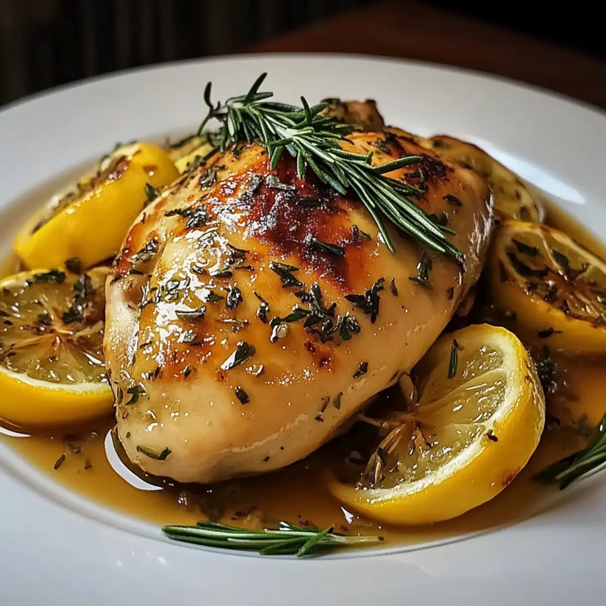 Braised Lemon Chicken