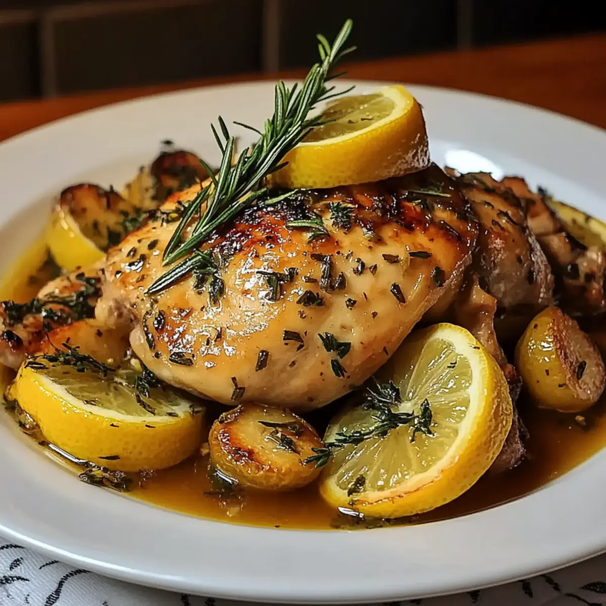 Braised Lemon Chicken