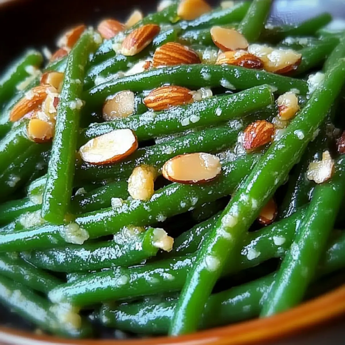 Brown Butter Green Beans with Almonds