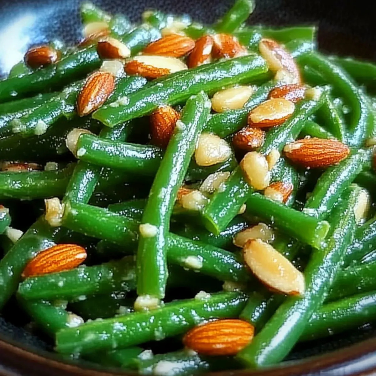 Brown Butter Green Beans with Almonds