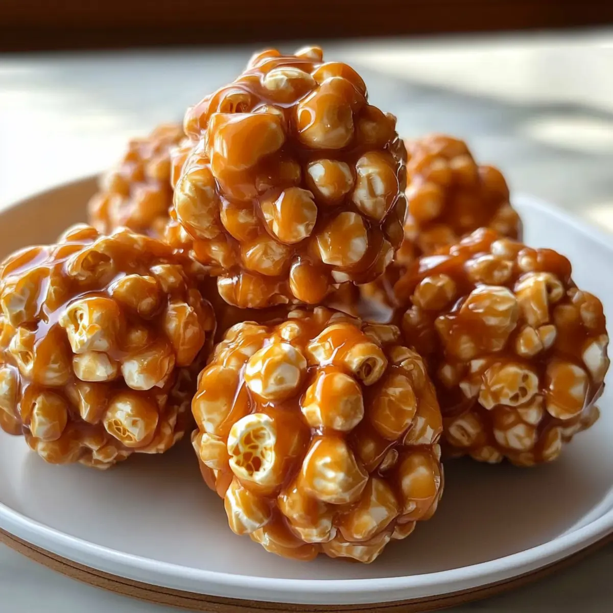 Caramel Popcorn Balls