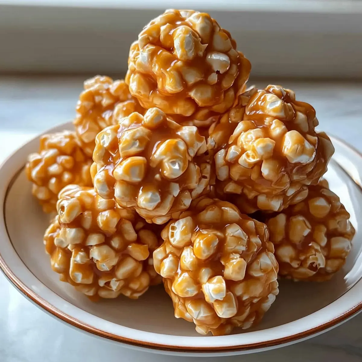 Caramel Popcorn Balls