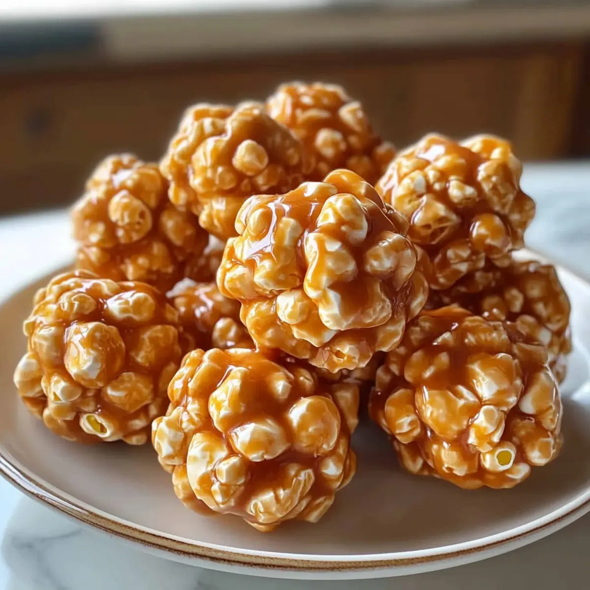 Caramel Popcorn Balls