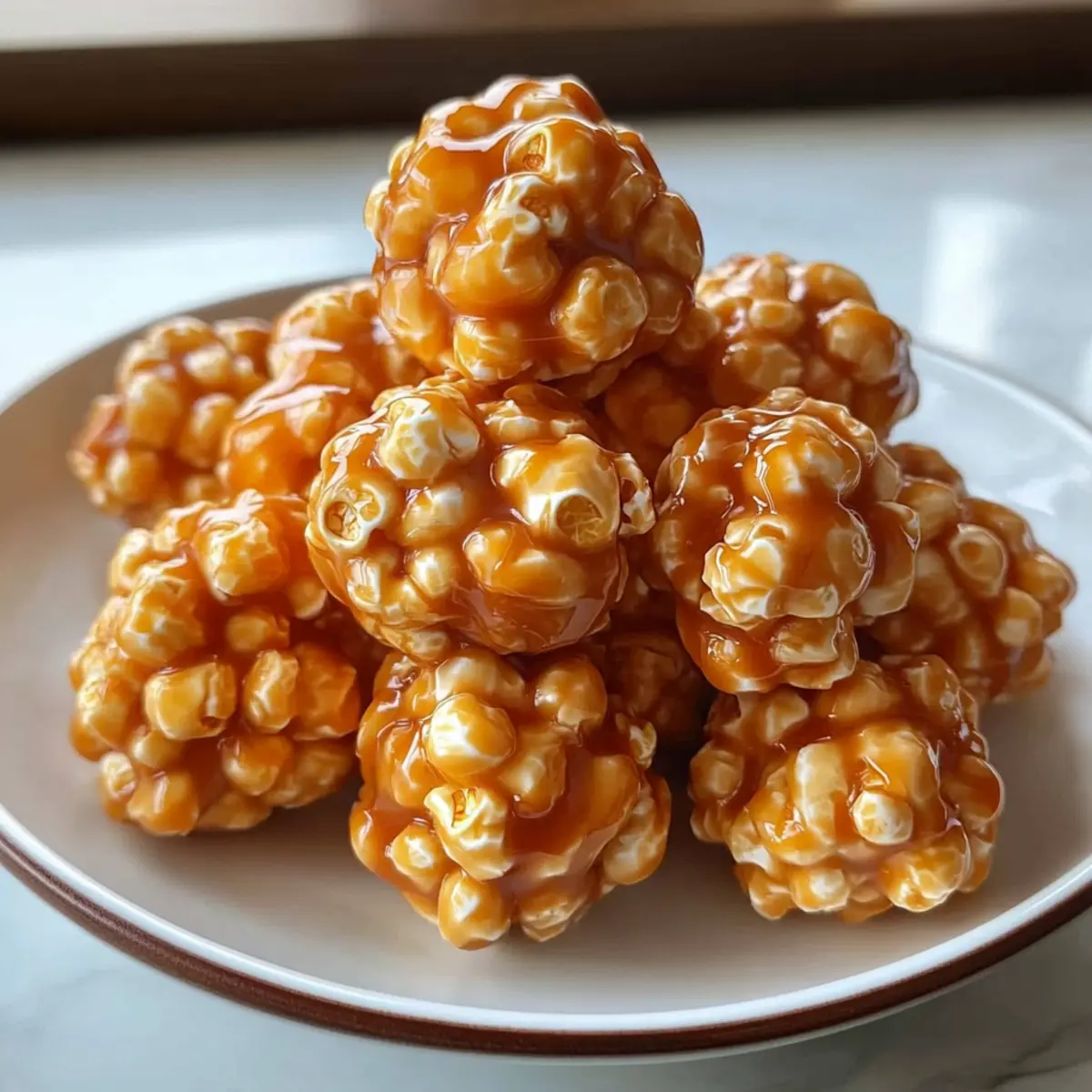 Caramel Popcorn Balls
