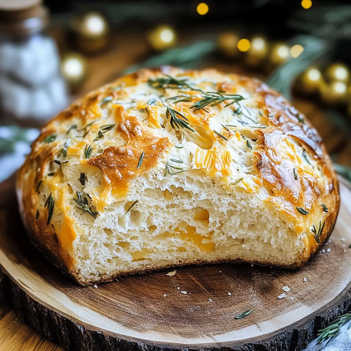 Cheddar and Herb Soda Bread