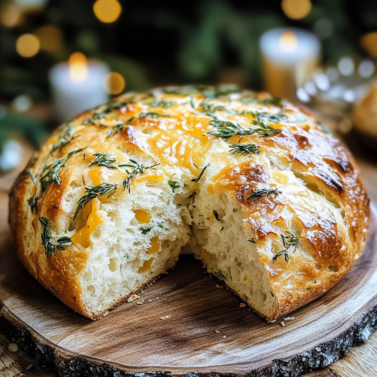 Cheddar and Herb Soda Bread