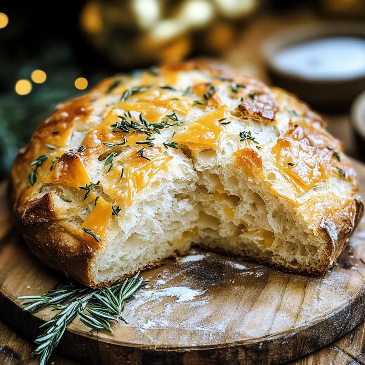 Cheddar and Herb Soda Bread