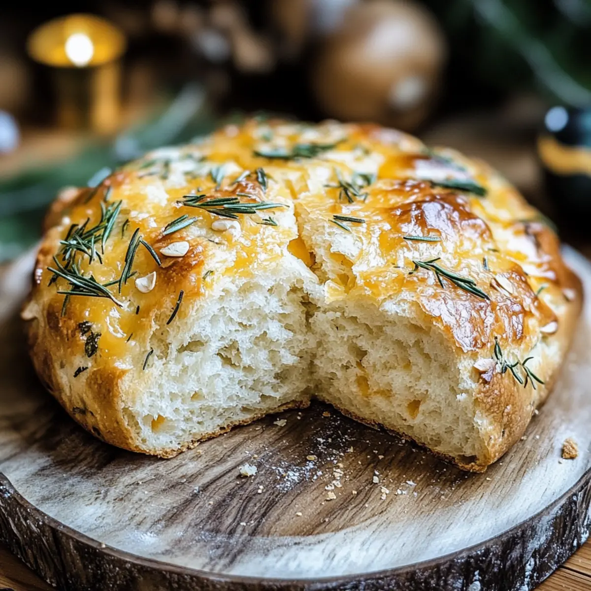 Cheddar and Herb Soda Bread