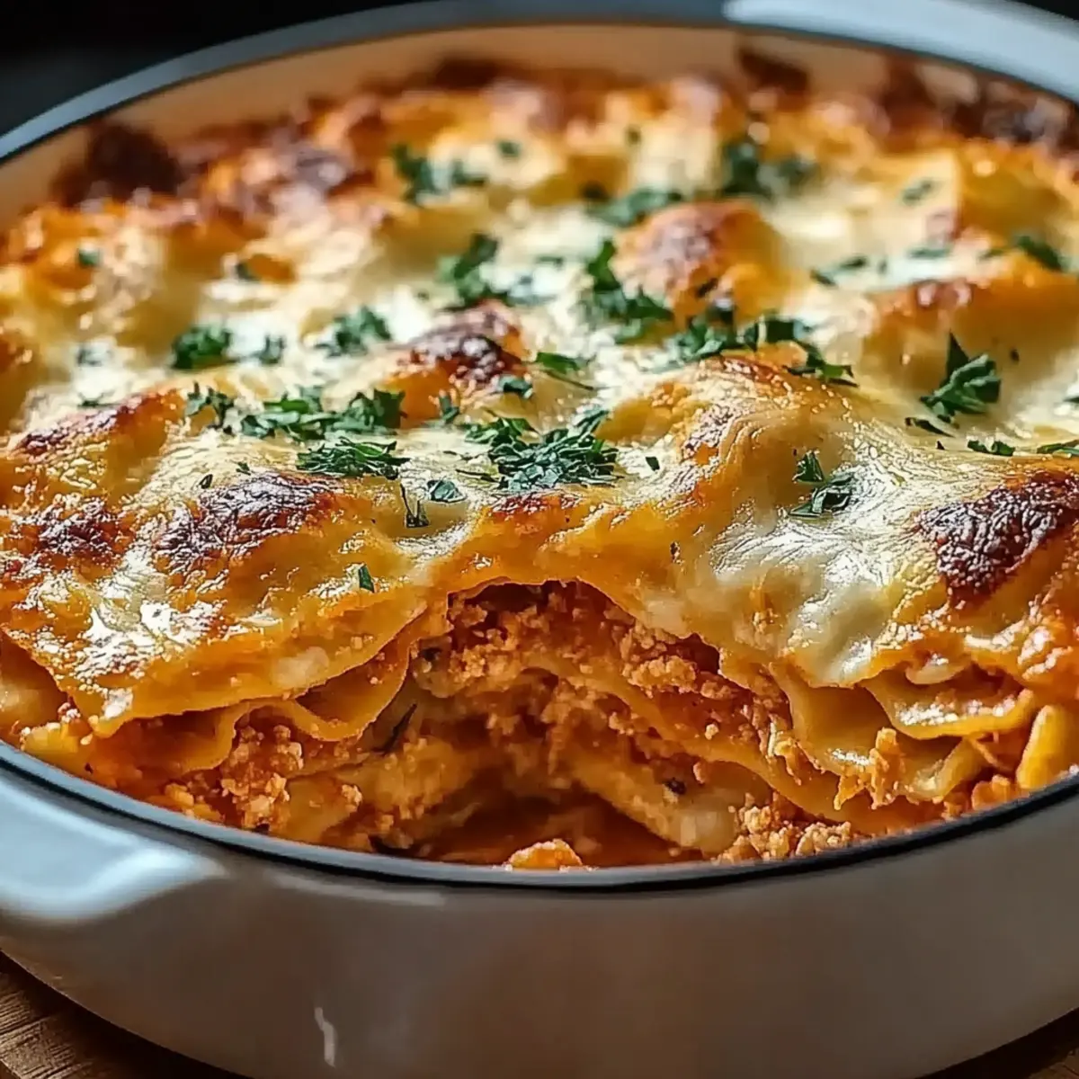 Cheesy Baked Ravioli Casserole