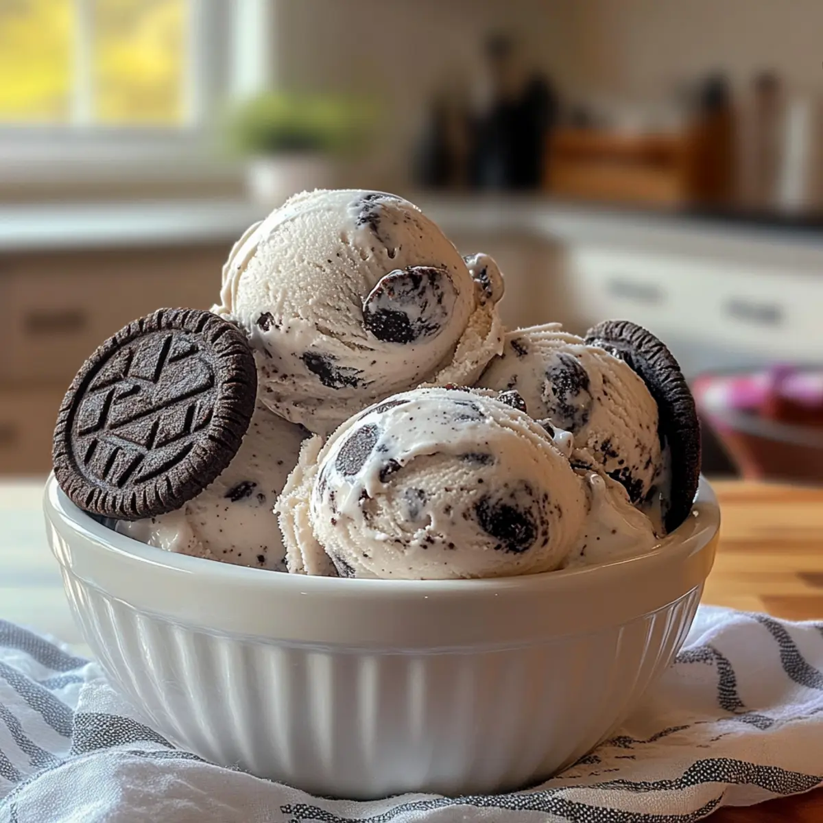 Cookies and Cream Ice Cream