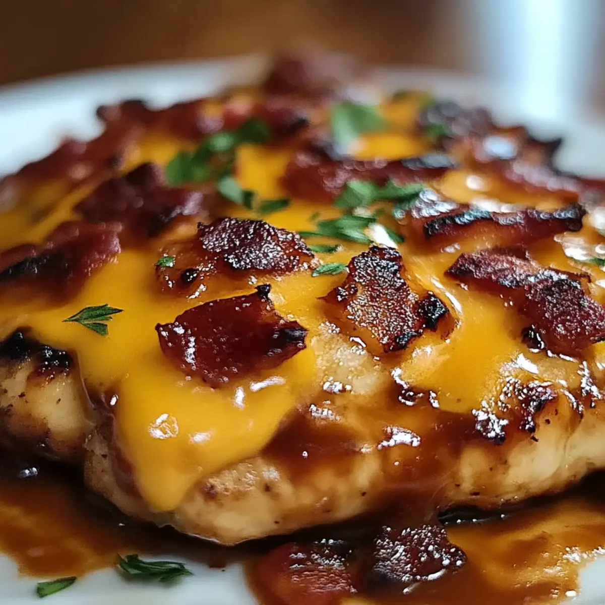 Cowboy BBQ Bacon Cheddar Chicken